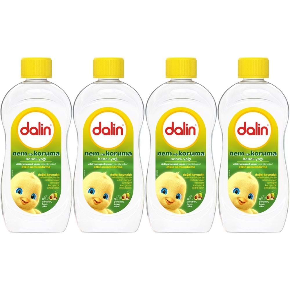 Dalin Bebek Yağı 300ML Nem ve Koruma (Avokado) (4 Lü Set)