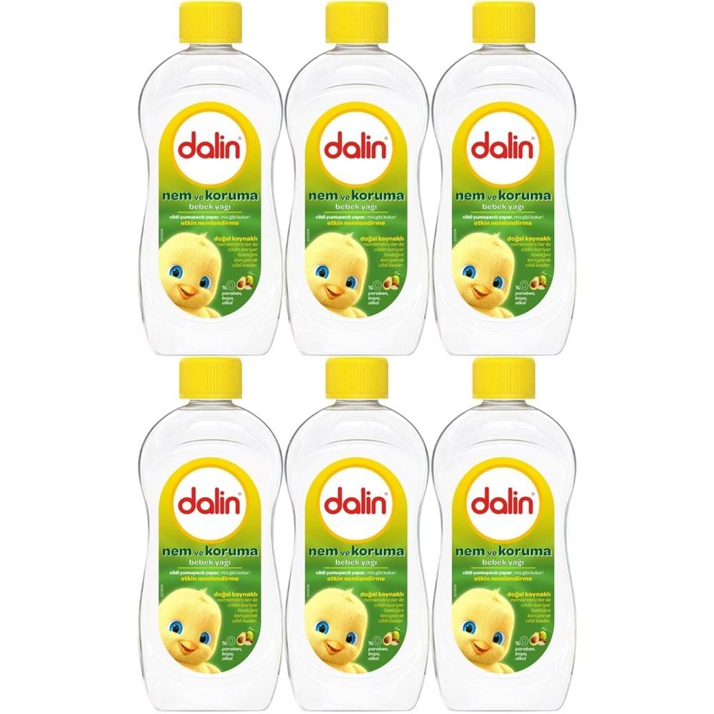 Dalin Bebek Yağı 300ML Nem ve Koruma (Avokado) (6 Lı Set)