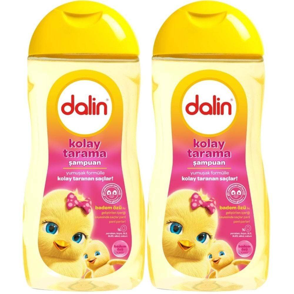 Dalin Bebek Kolay Tarama Şampuanı 200ML Badem Özlü (2 Li Set)