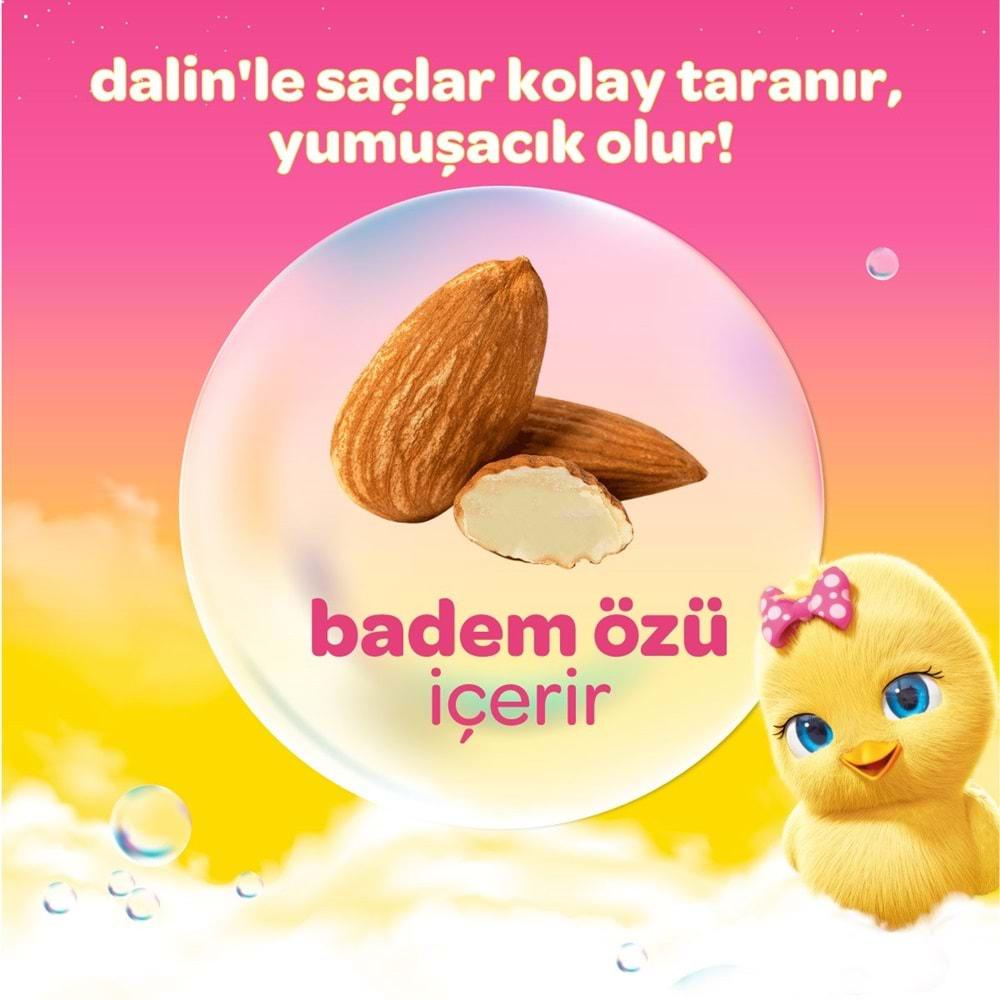 Dalin Bebek Kolay Tarama Şampuanı 200ML Badem Özlü (3 Lü Set)