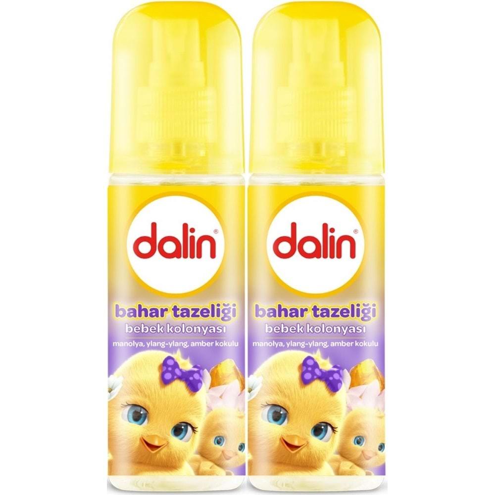 Dalin Bebek Kolonyası 150ML Bahar Tazeliği (Manolya-Ylang,Ylang-Amber Kokulu) (2 Li Set)