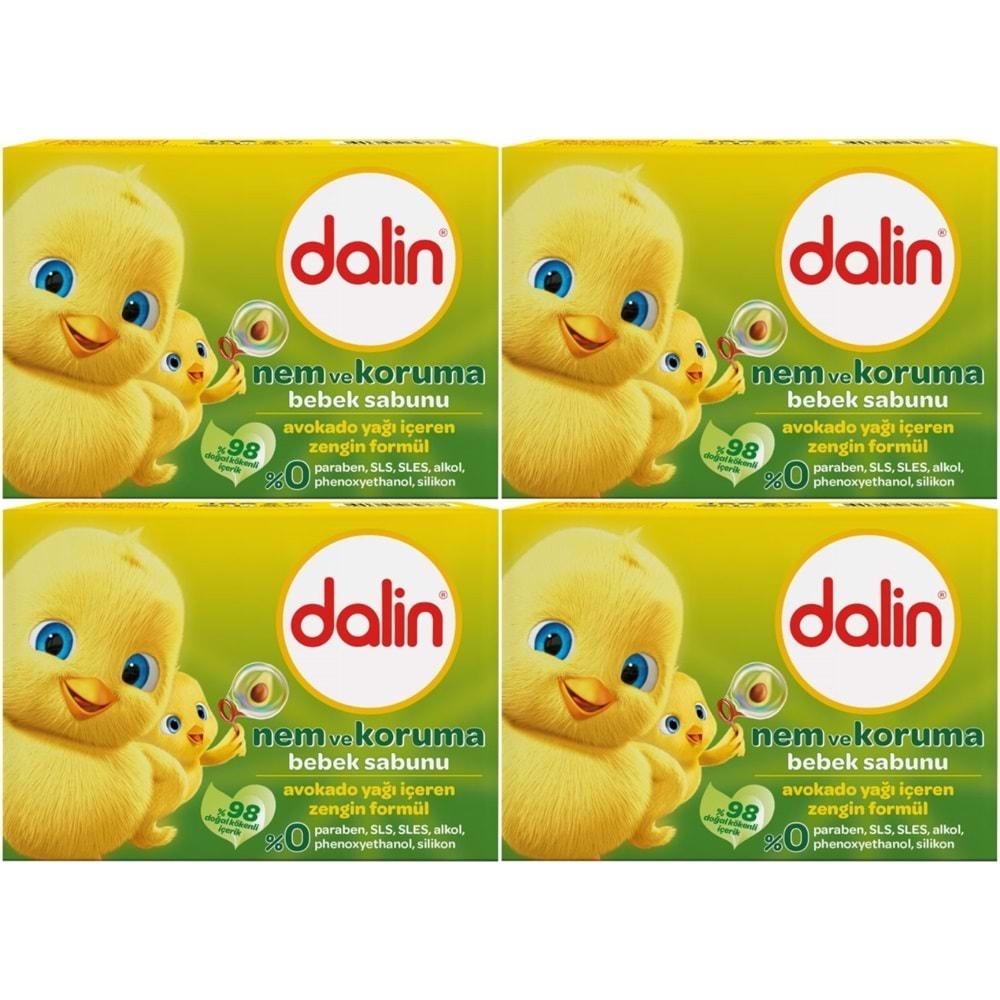 Dalin Bebek Sabunu 100GR Avakadolu (4 Lü Set)