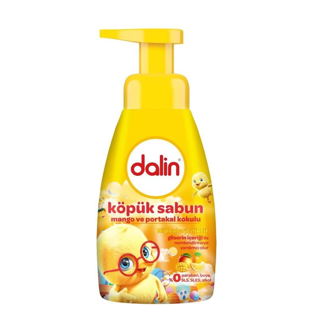 Dalin Köpük Sabun 200ML Mango ve Portakal Kokulu Çoçuklarınız İçin (2 Li Set)