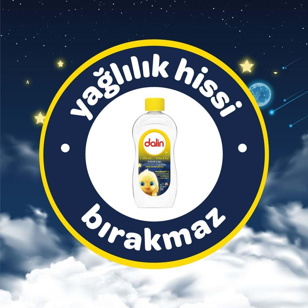 Dalin Bebek Yağı 300ML Rahat ve Mutlu Vanilya Kokulu Nemlendirici (3 Lü Set)