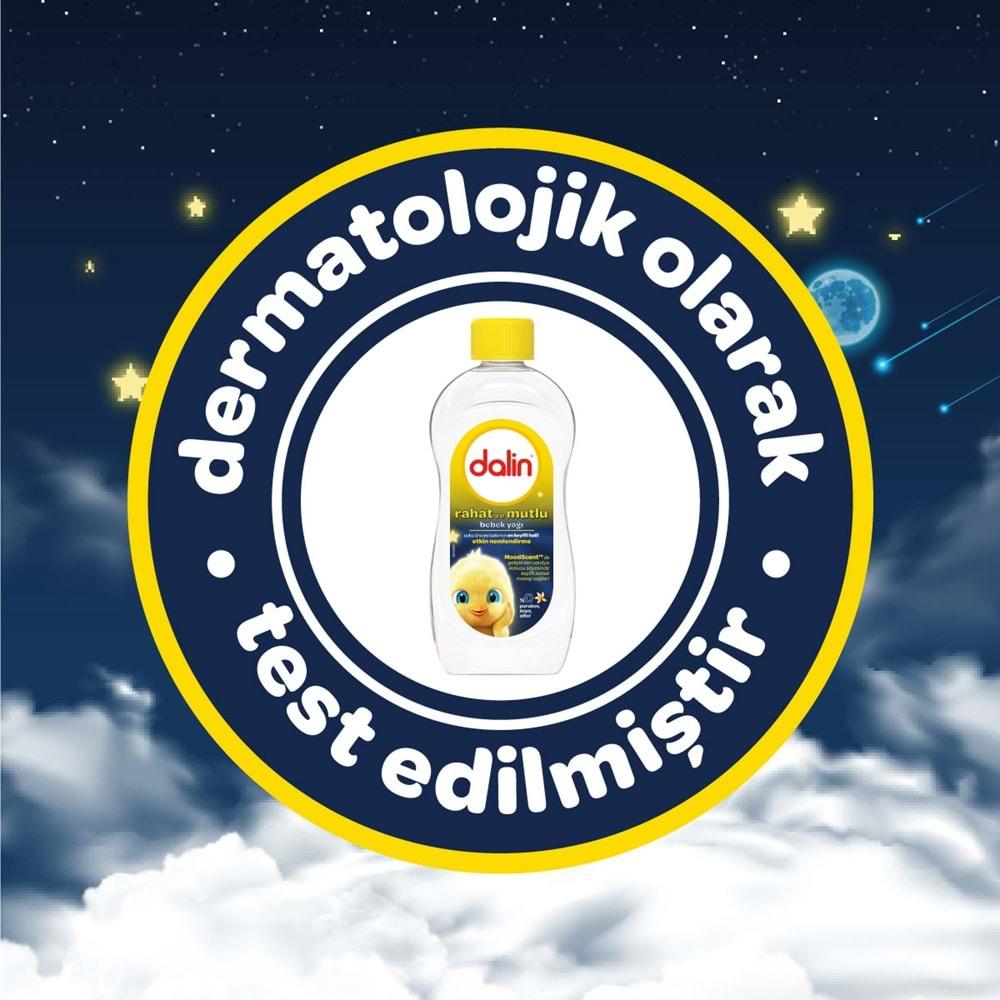 Dalin Bebek Yağı 300ML Rahat ve Mutlu Vanilya Kokulu Nemlendirici (5 Li Set)