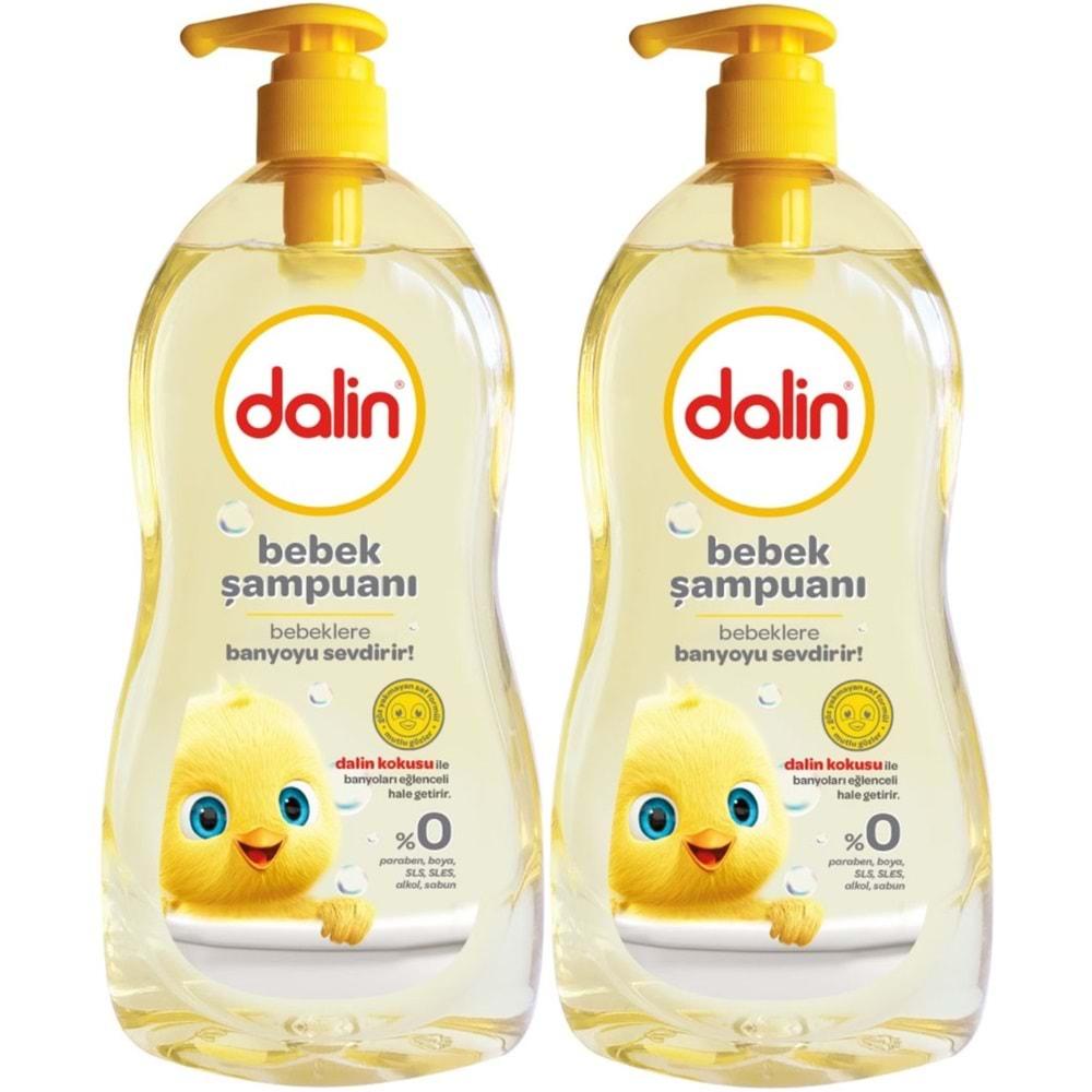 Dalin Bebek Şampuanı 500ML Klasik Pompalı (2 Li Set)