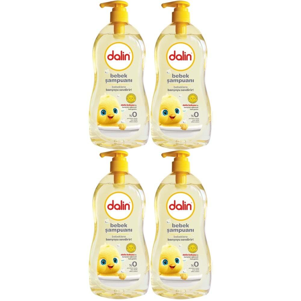 Dalin Bebek Şampuanı 500ML Klasik Pompalı (4 Lü Set)