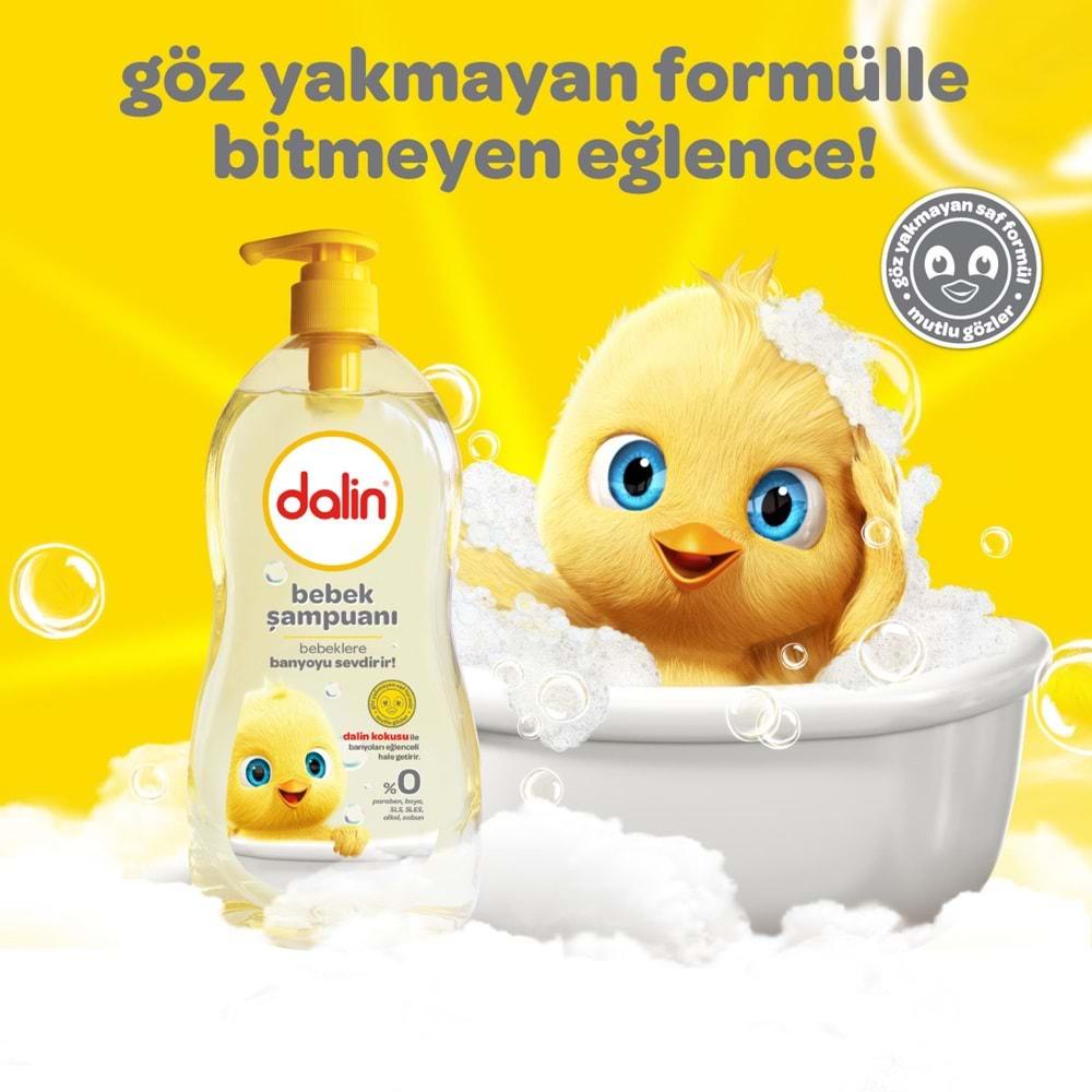 Dalin Bebek Şampuanı 500ML Klasik Pompalı (9 Lu Set)