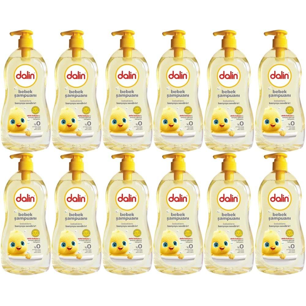 Dalin Bebek Şampuanı 500ML Klasik Pompalı (12 Li Set)