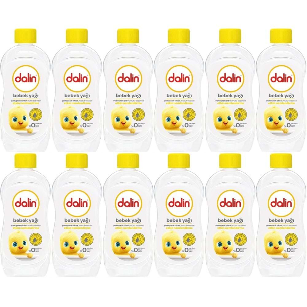 Dalin Bebek Yağı 300ML Klasik Etkin Nemlendirici (12 Li Set)