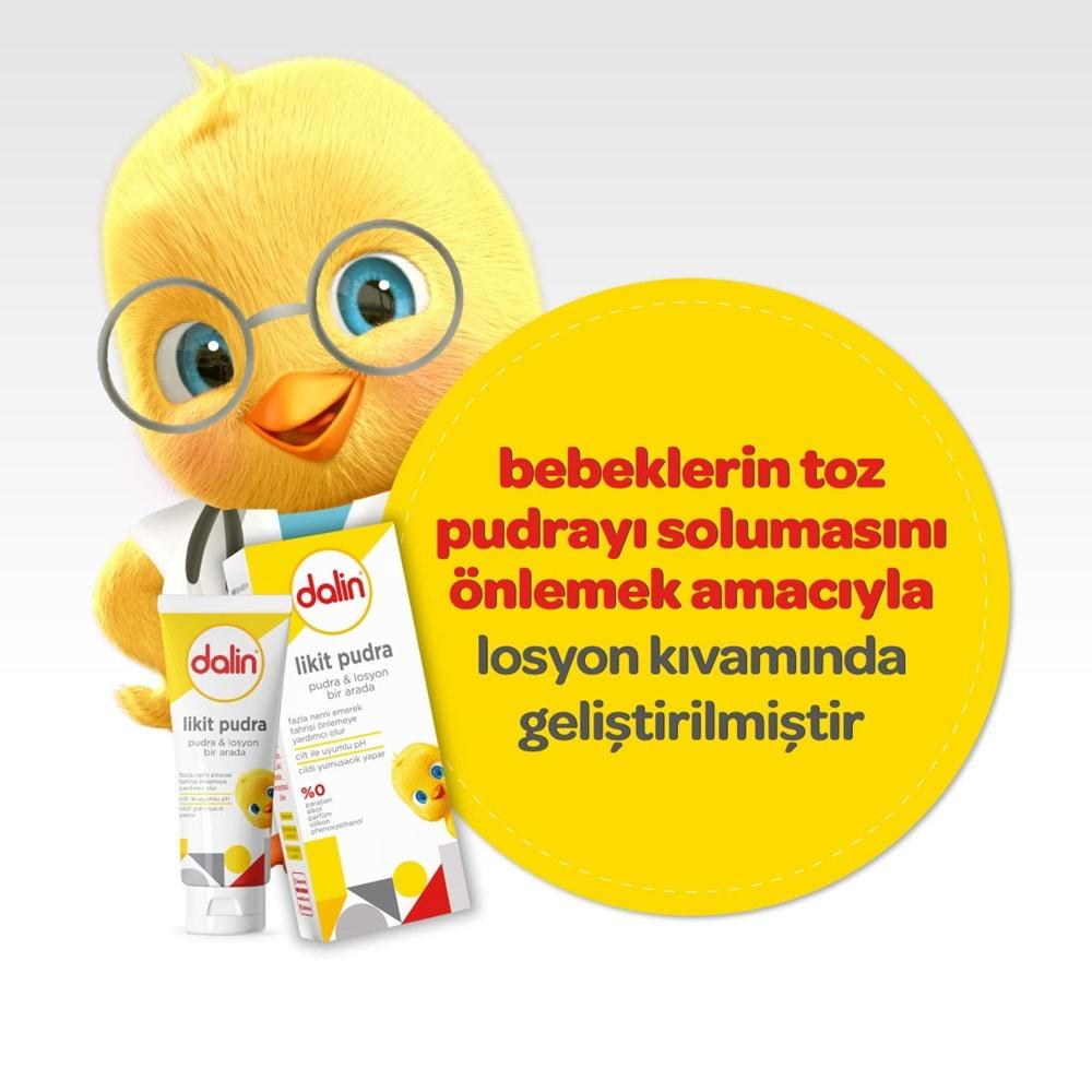 Dalin Likid Pudra 100GR (Pudra ve Losyon bir arada) (4 Lü Set)