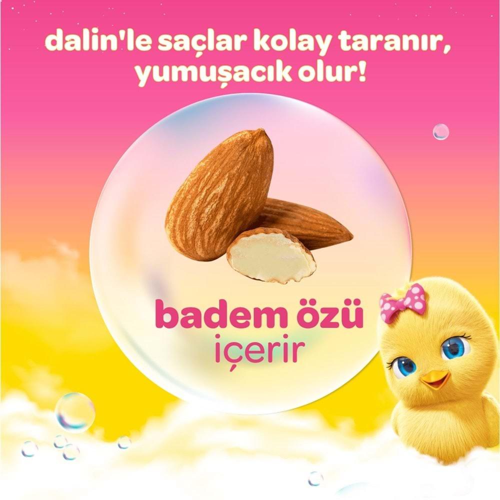 Dalin Bebek Şampuanı 700ML Kolay Tarama Badem Özlü Pompalı (2 Li Set)