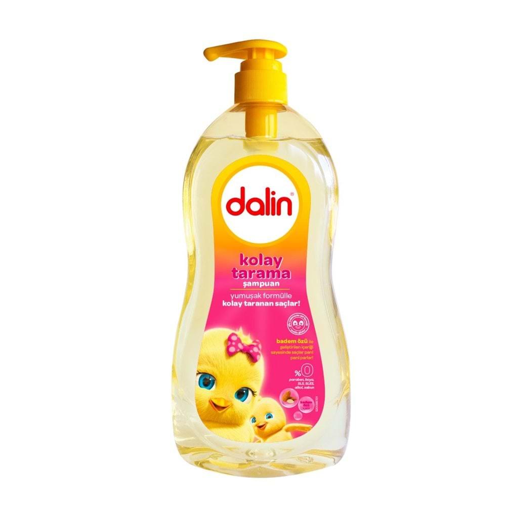 Dalin Bebek Şampuanı 700ML Kolay Tarama Badem Özlü Pompalı (5 Li Set)