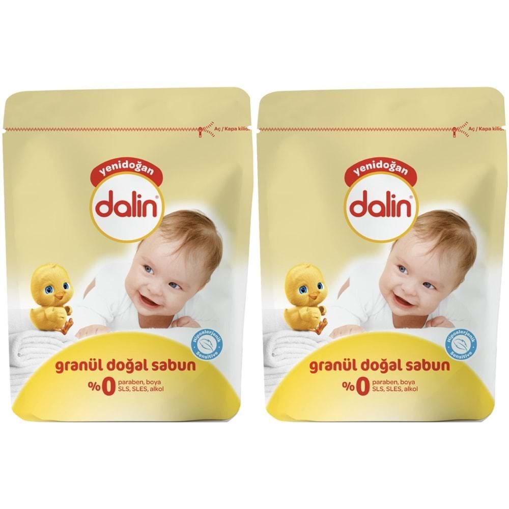 Dalin Granül Sabun Tozu 1000GR Klasik (Doğal Sabun) 2 Li Set (40 Yıkama)