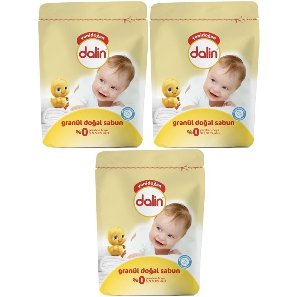 Dalin Granül Sabun Tozu 1000GR Klasik (Doğal Sabun) 3 Lü Set (60 Yıkama)