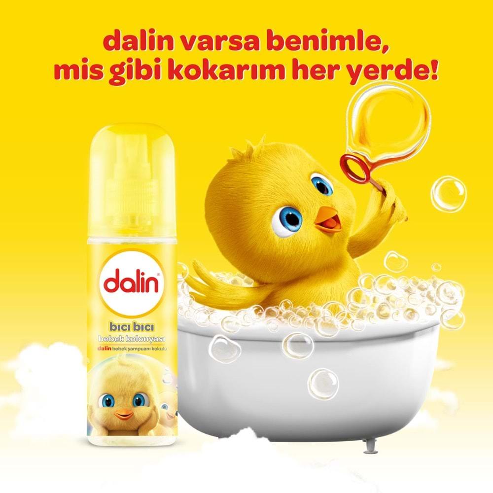 Dalin Bebek Kolonyası 150ML Klasik (Bıcı Bıcı Kokusu) (48 Li Set)