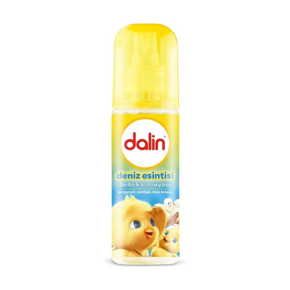 Dalin Bebek Kolonyası 150ML Deniz Esintisi (Bergomat-Zambak-Misk Kokulu) (5 Li Set)