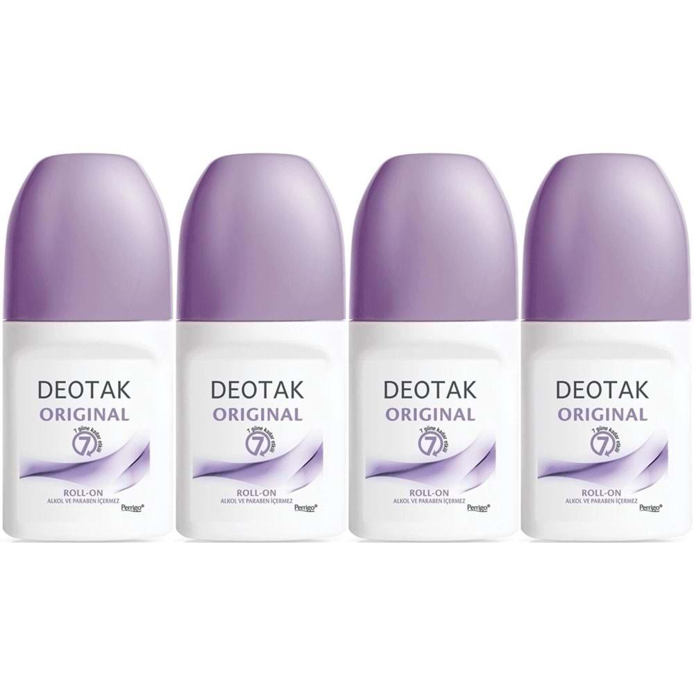 Deotak Roll-On 35ML Original (Women/Kadın) (4 Lü Set)