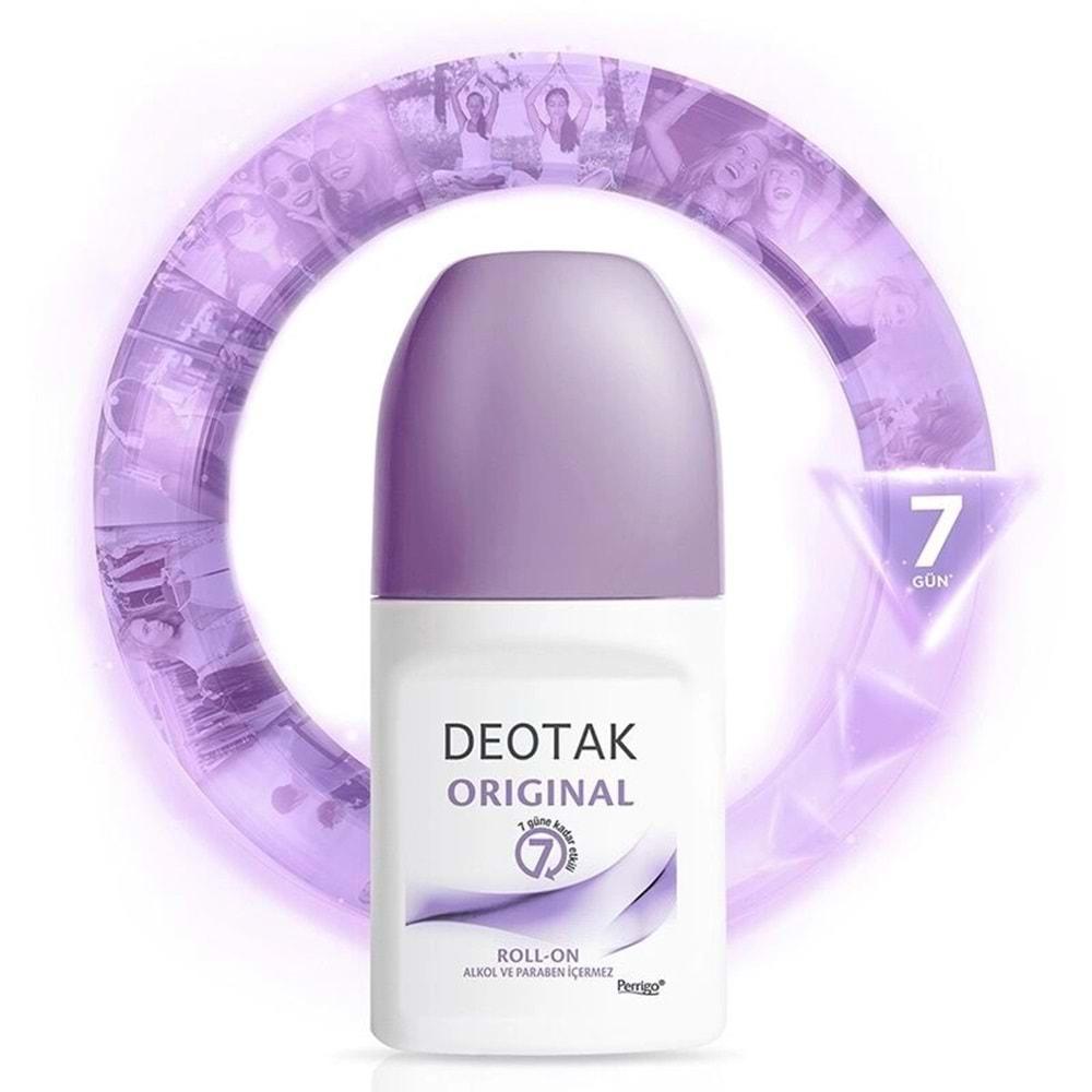 Deotak Roll-On 35ML Original (Women/Kadın) (4 Lü Set)