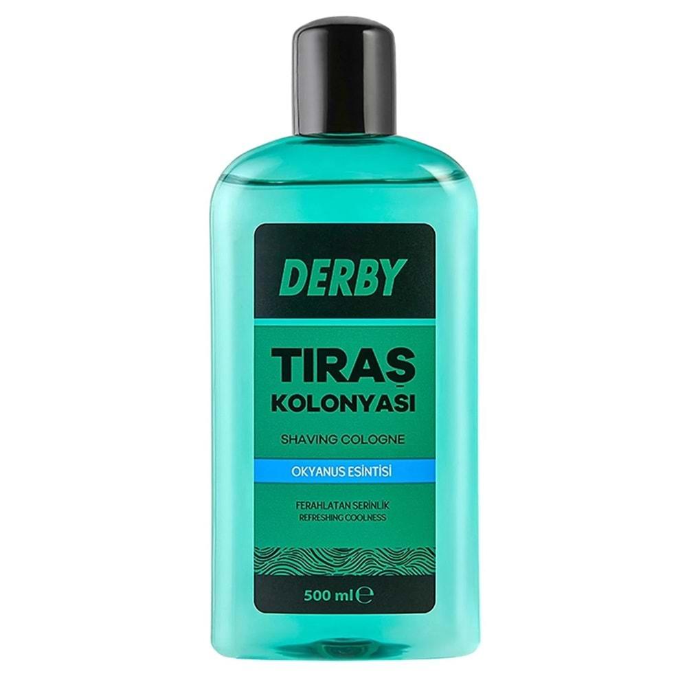 Derby 3 Bıçaklı Traş Bıçağı 10 Lu Pk + Traş Kolonyası 250ML Hediyeli (9 Lu Set)