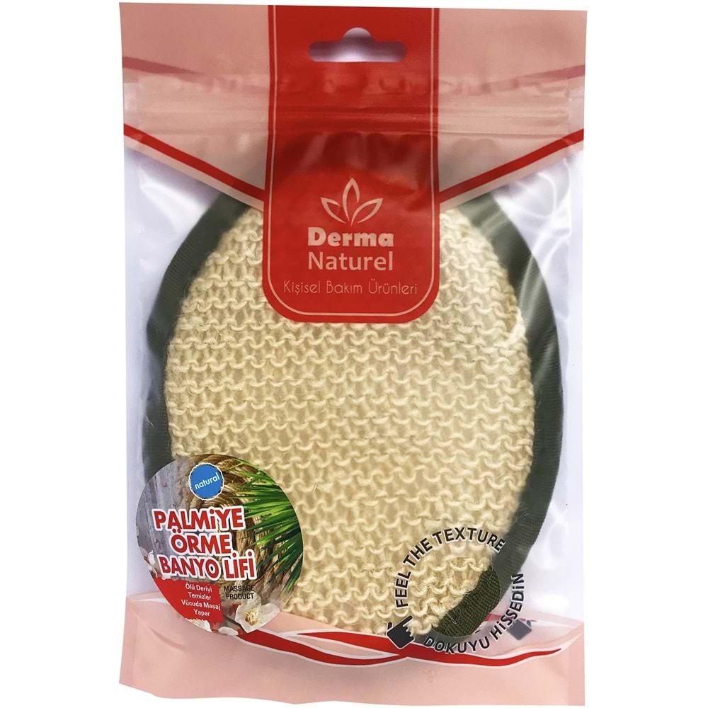 Derma Naturel Örme Banyo Yüz Lifi (15*24CM) MS-02 (2 Li Set)