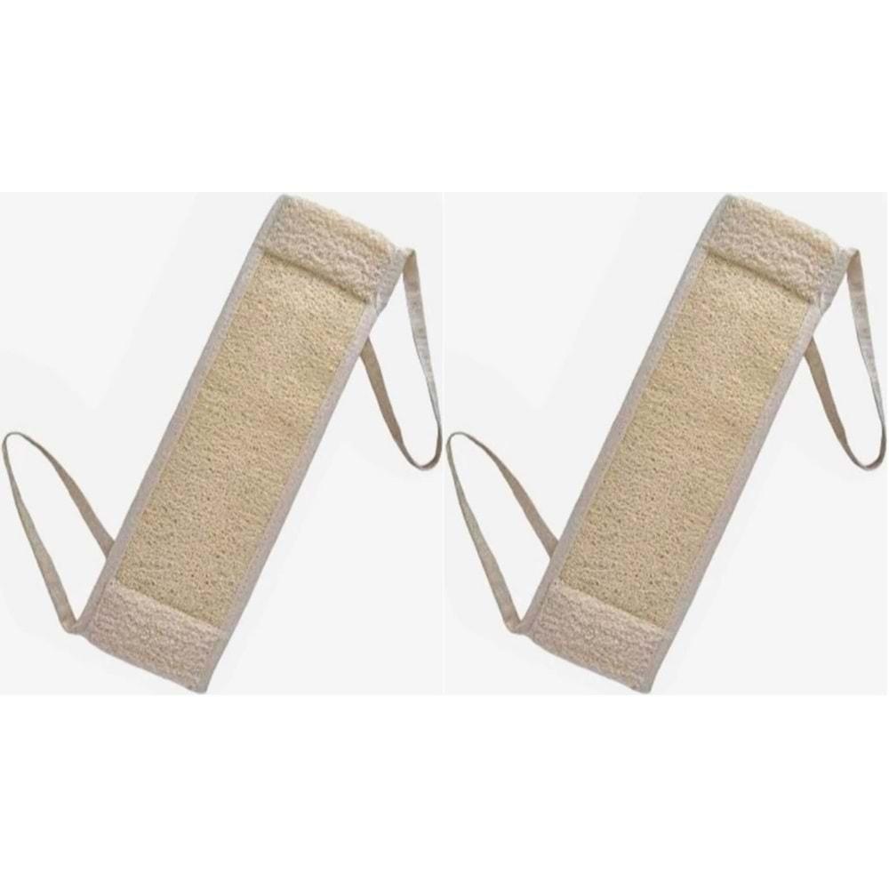 Derma Naturel Loofah İpli Kemer (Kabak) MS-12 (2 Li Set)