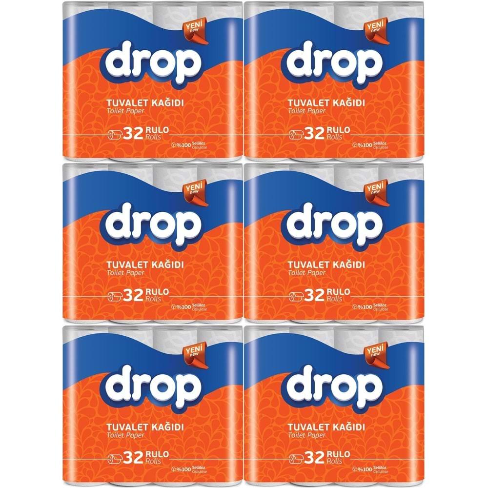 Drop Tuvalet Kağıdı Çift Katlı 192 Li Paket (6PK*32)