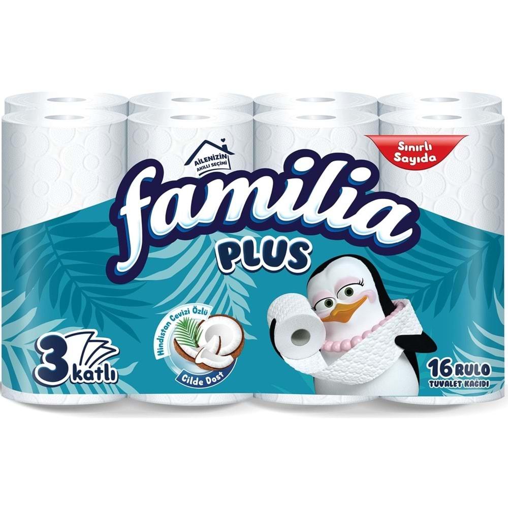 Familia Plus Tuvalet Kağıdı (3 Katlı) 32 Lı Pk Coconut Özlü (2PK*16)