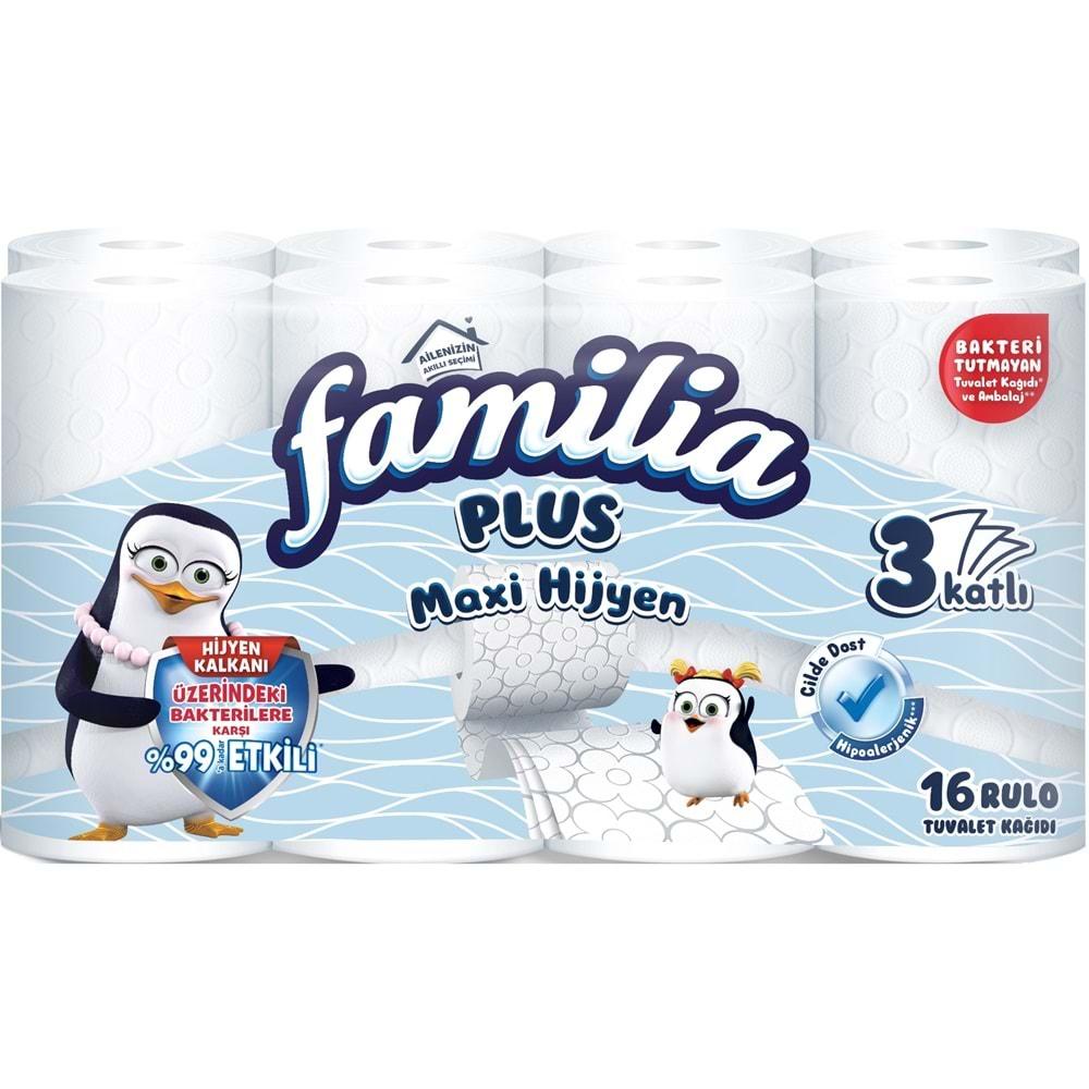 Familia Plus Tuvalet Kağıdı (3 Katlı) 144 Lü Set Maxi Hijyen (9PK*16)