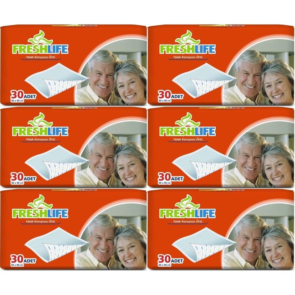FreshLife Hasta Yatak Koruyucu 60*90CM 180 Adet (6PK*30)