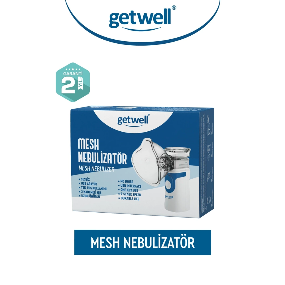 Getwell (Avantaj Pk 1) Ateş Ölçer Kızıl Ötesi Alından - Temassız / Mesh Nebulizatör Şarjlı