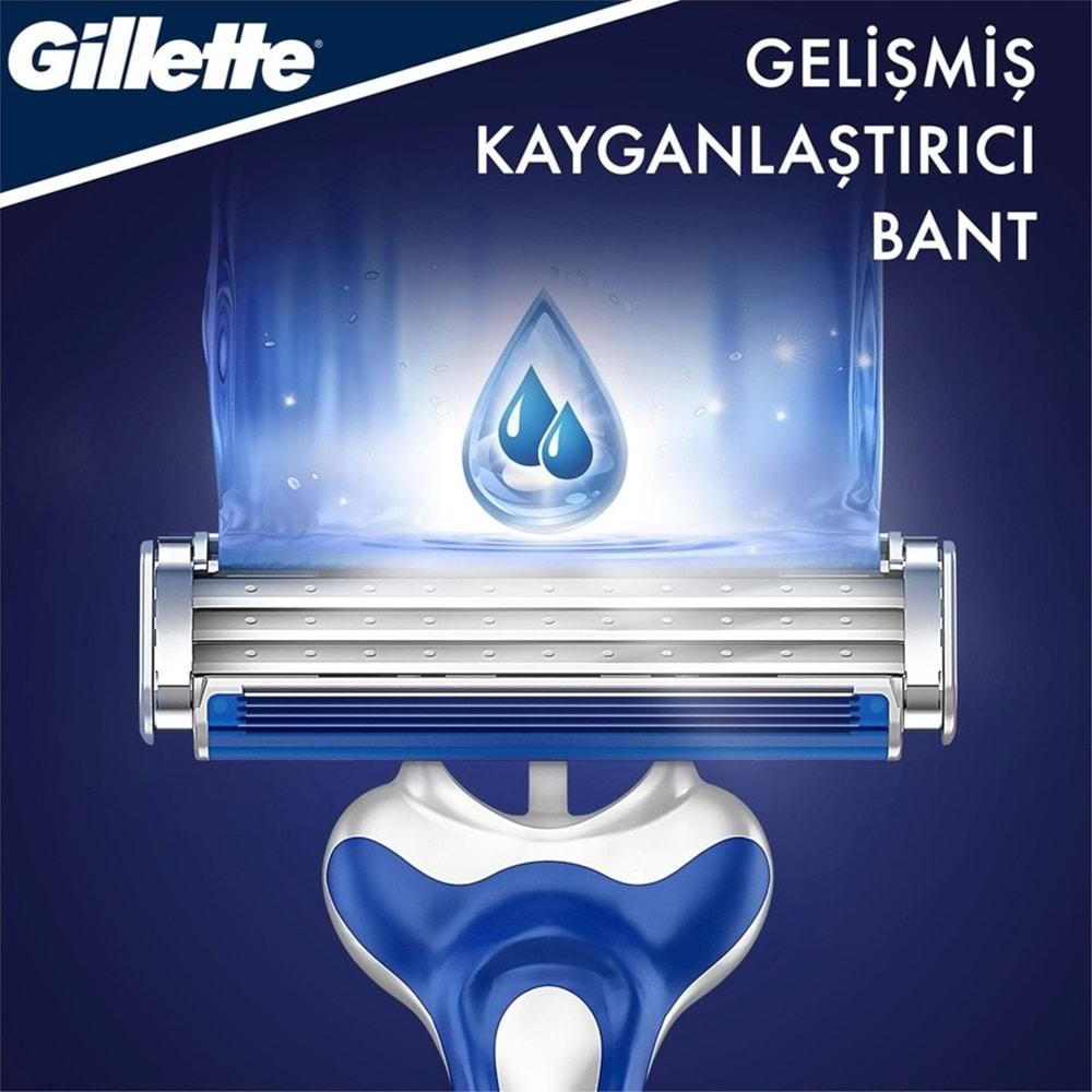 Gillette Blue3 Comfort Kullan At Tıraş Bıçağı (6+2) Toplam 72 Adet (Avantaj Pk) (9 Lu Set)