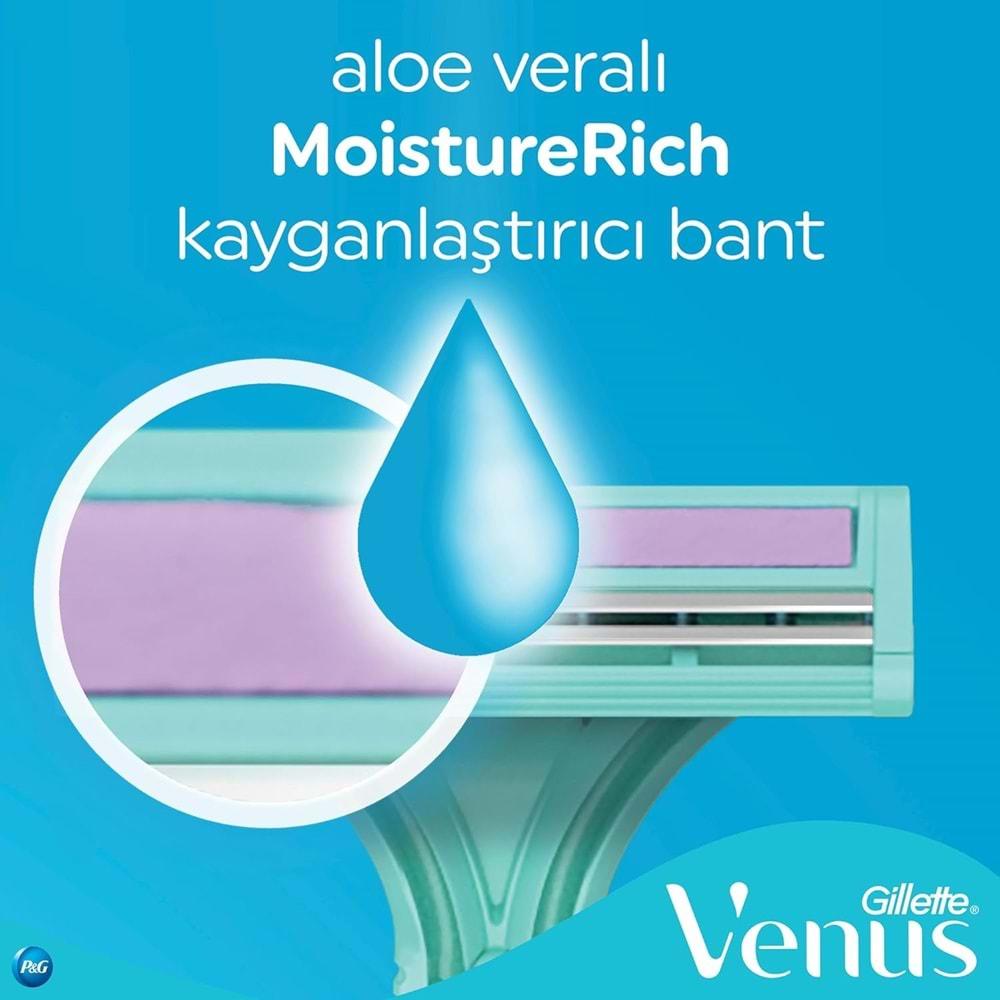 Gillette Simply Venus 2 Kullan At Kadın Tıraş Bıçağı 16 Lı Set (4PK*4)