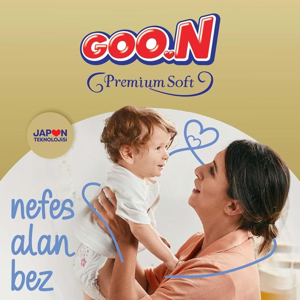 Goon Premium Soft Bebek Bezi Beden:3 (7-12Kg) Midi 240 Adet Jumbo Ekstra Pk