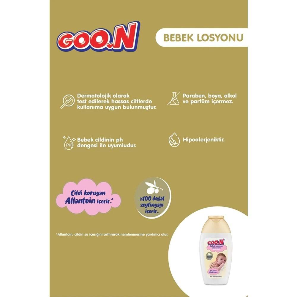 Goon Nemlendirici Bebek Bakım Losyonu 200ML (3 Lü Set)