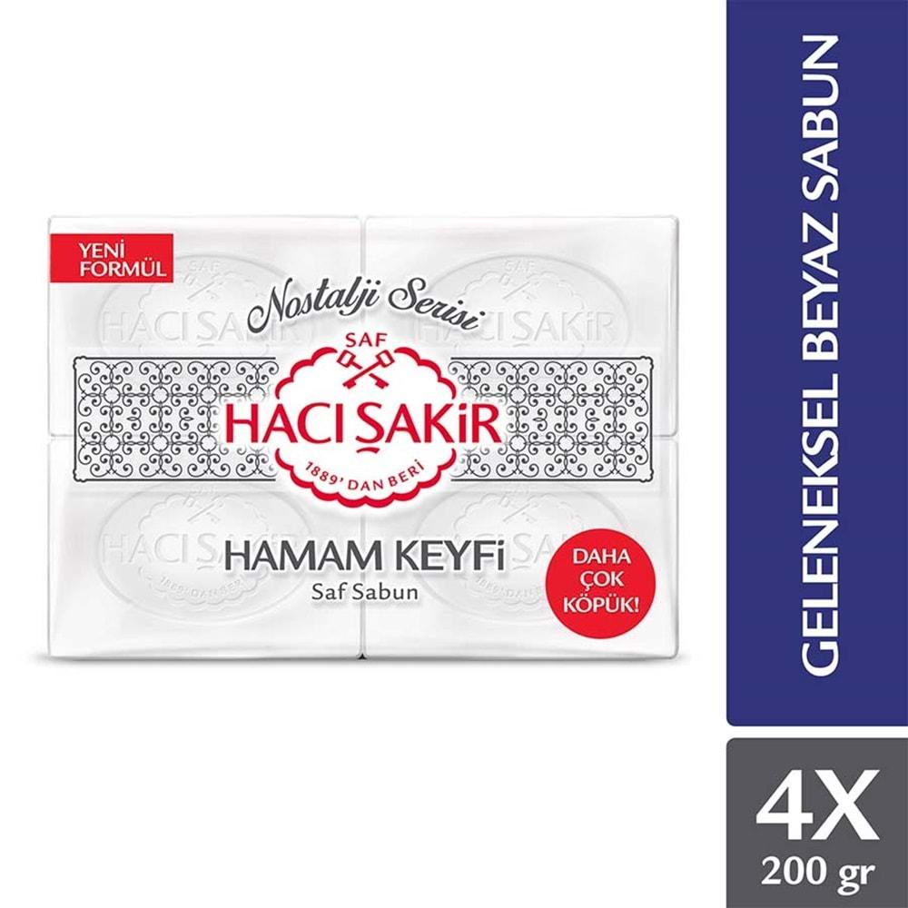 Hacı Şakir Sabun 800GR Hamam Keyfi (Nostalji Serisi) (5 Li Set)