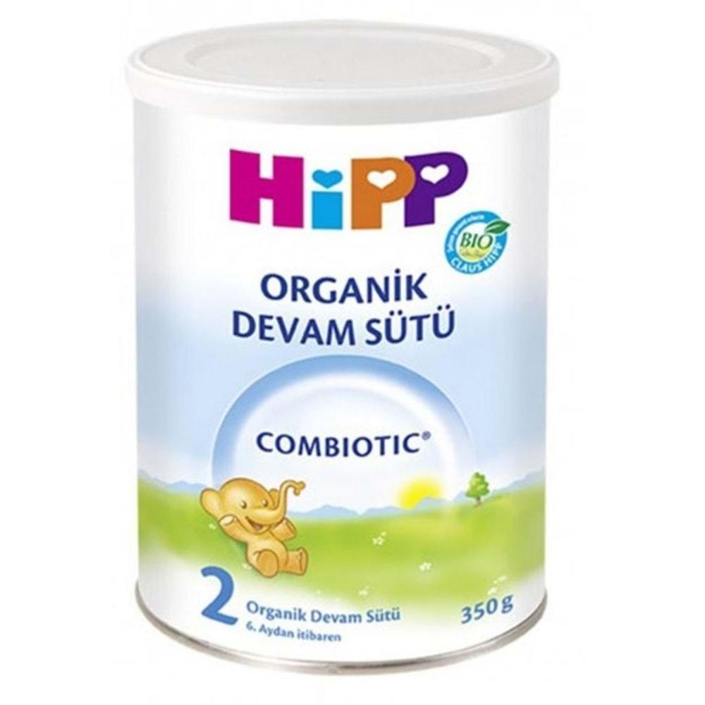 Hipp Organik Combiotic Bebek Sütü 350GR No:2 (3 Lü Set)