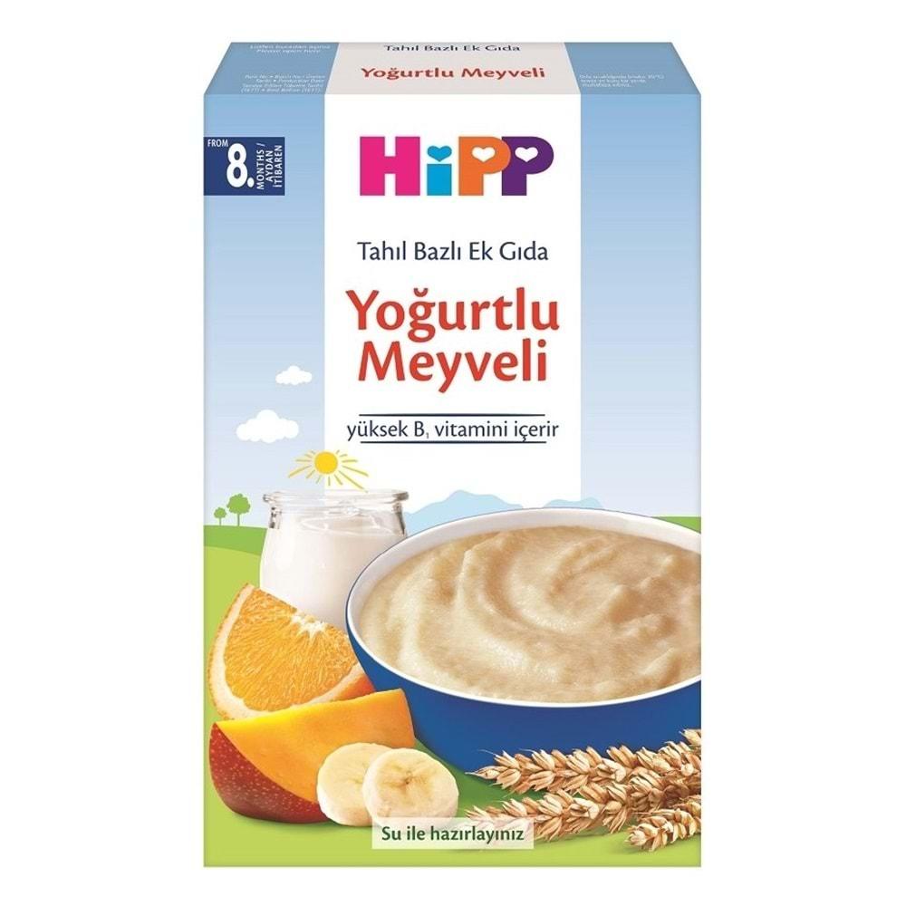 Hipp Organik Sütlü Yoğurtlu Meyveli Kaşık Maması 250Gr (6 Lı Set)