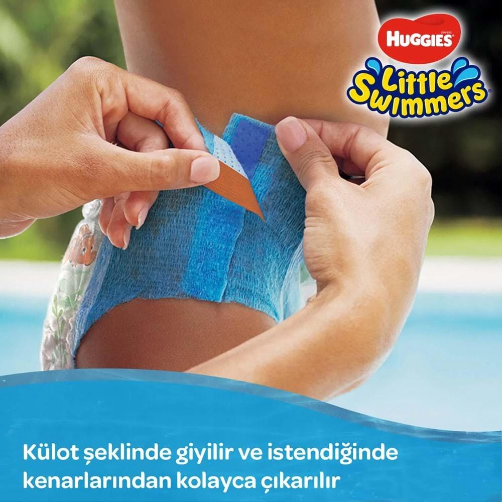 Huggıes Little Swımmers Mayo Bebek Bezi Beden:3-4 (7-15Kg) 60 Adet (5Pk*12)