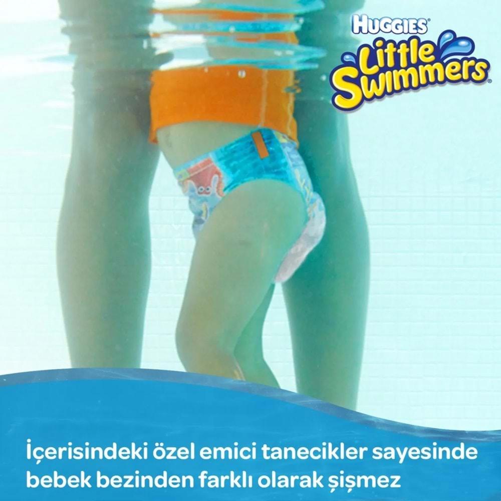 Huggıes Little Swımmers Mayo Bebek Bezi Beden:3-4 (7-15KG) 24 Adet (2PK*12)