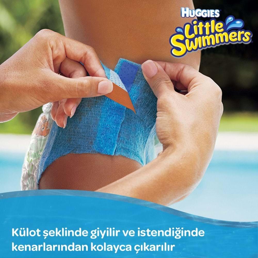 Huggıes Little Swımmers Mayo Bebek Bezi Beden:5-6 (12-18KG) 33 Adet (3PK*11)