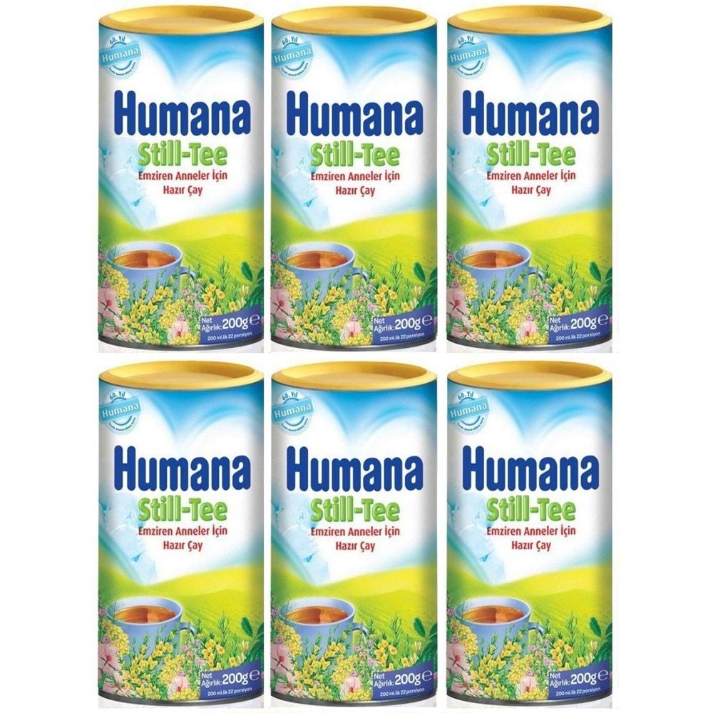 Humana Still Tee Çay 200Gr Emziren Anneler 6 Lı Set