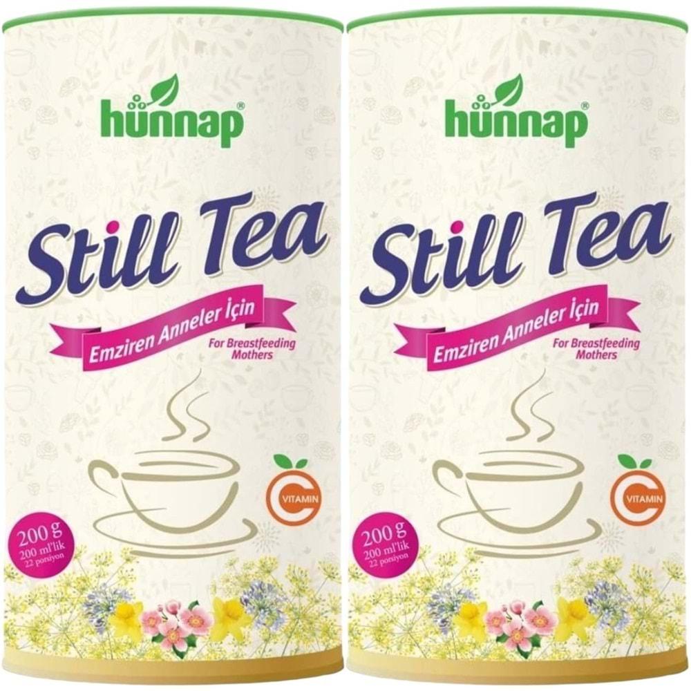 Hünnap Still Tea Emziren Anneler İçin Süt Arttırıcı İçecek 200GR (2 Li Set)