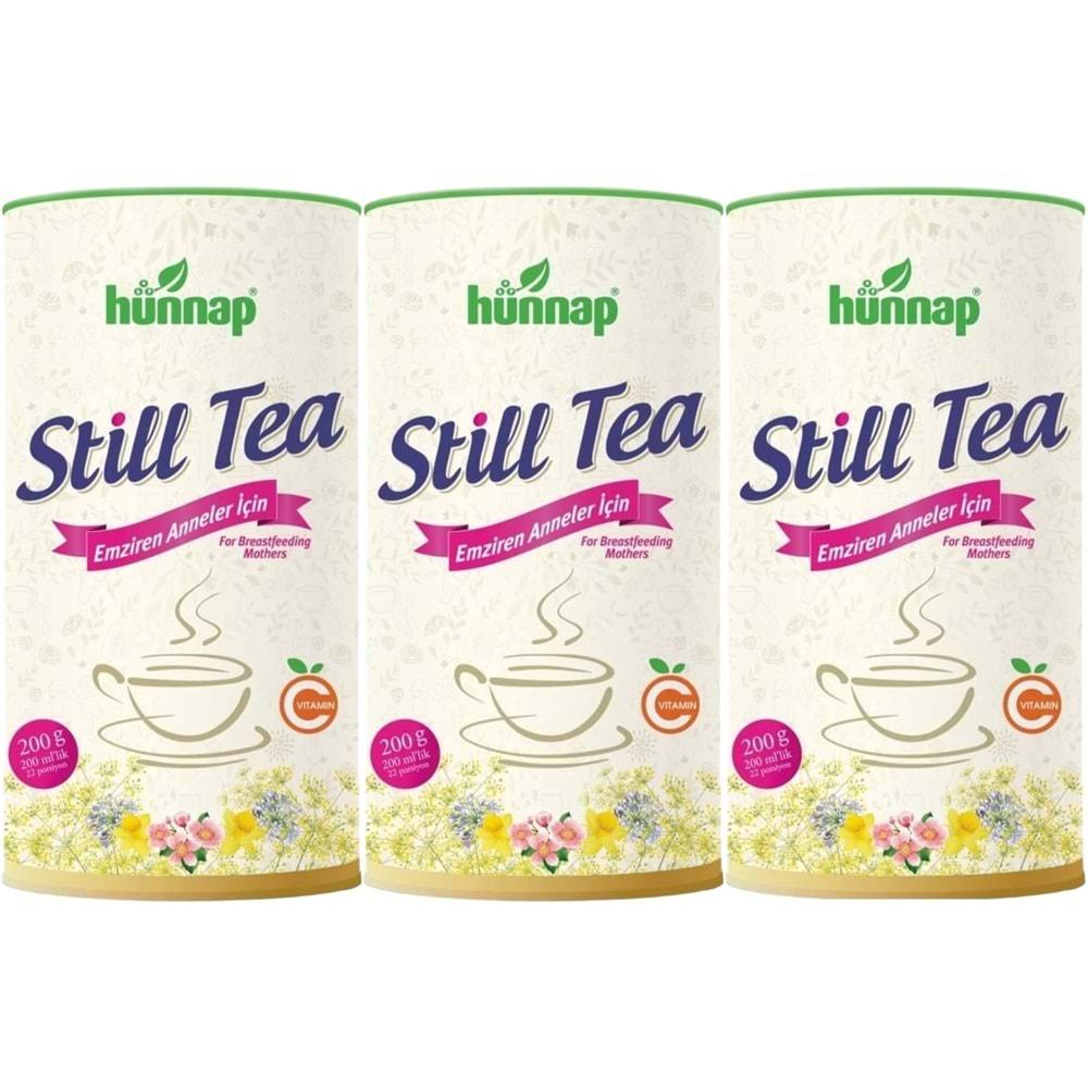 Hünnap Still Tea Emziren Anneler İçin Süt Arttırıcı İçecek 200GR (3 Lü Set)