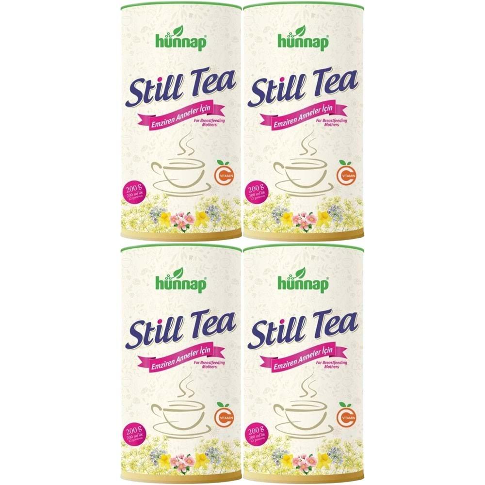 Hünnap Still Tea Emziren Anneler İçin Süt Arttırıcı İçecek 200GR (4 Lü Set)