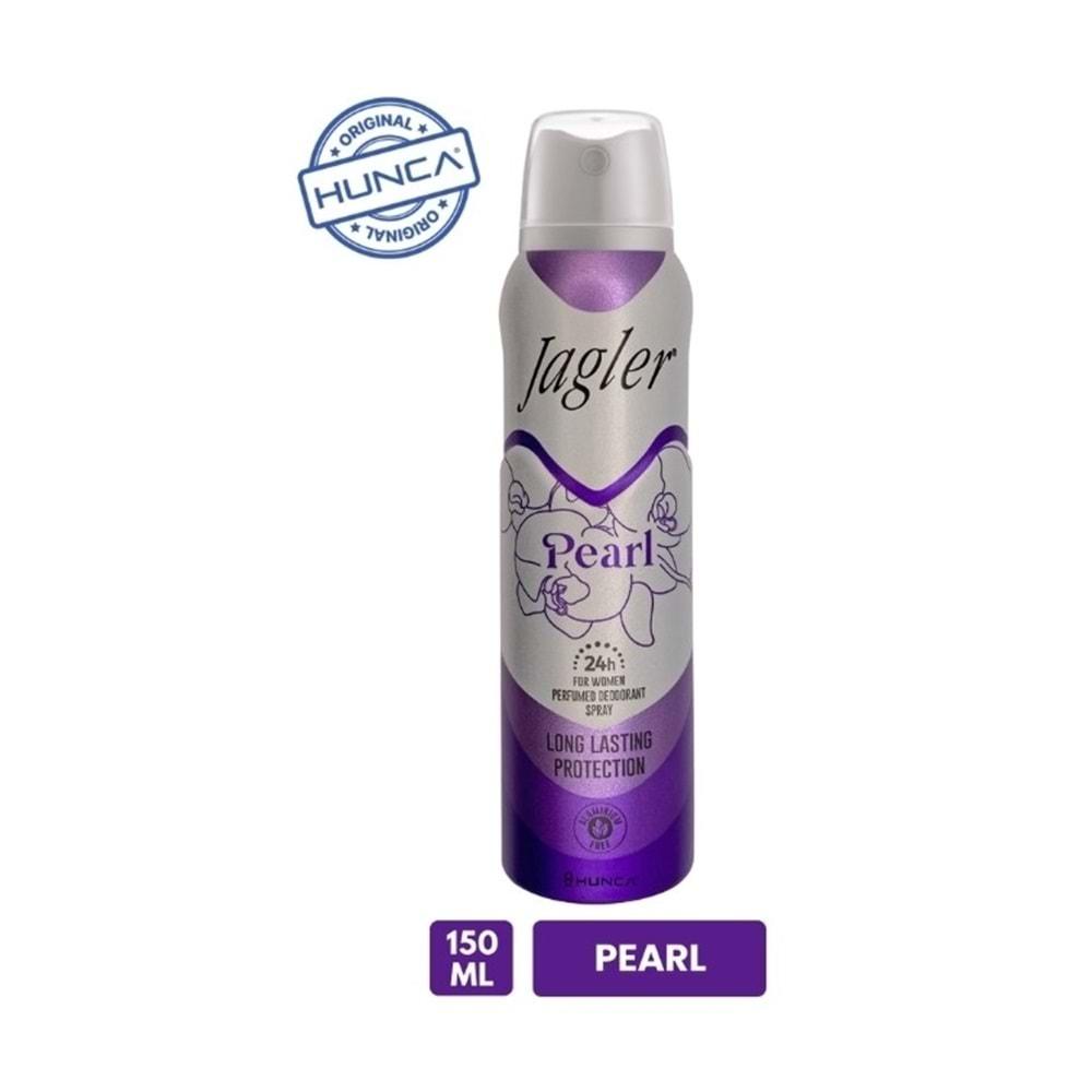 Jagler Parfüm Seti (Karma Set) Kadın 60ML Pearl + Deodorant / Kadın 60ML Classic + Deodorant