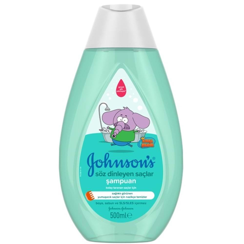 Johnsons Baby Bebek Şampuanı 500ML Kral Şakir Serisi Karma 3 lü Set Toplam 1500ML