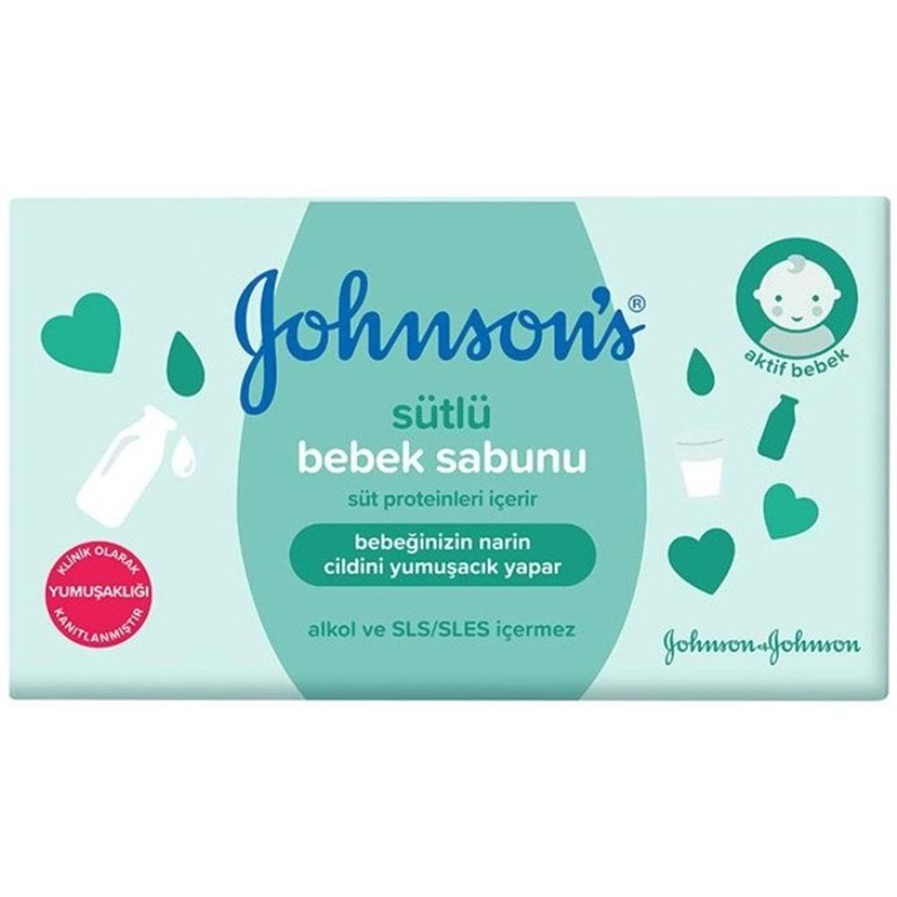 Johnsons Baby Bebek Sabunu 90Gr Sütlü (6 Lı Set)