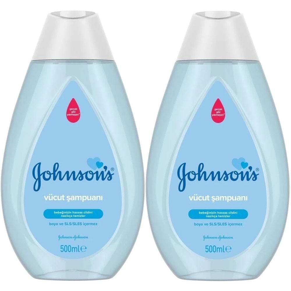 Johnsons Baby Vücut Şampuanı 500ML (2 Li Set)