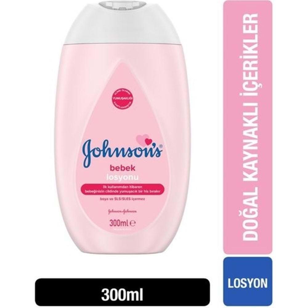 Johnsons Baby Bebek Losyon 300ML (4 Lü Set)